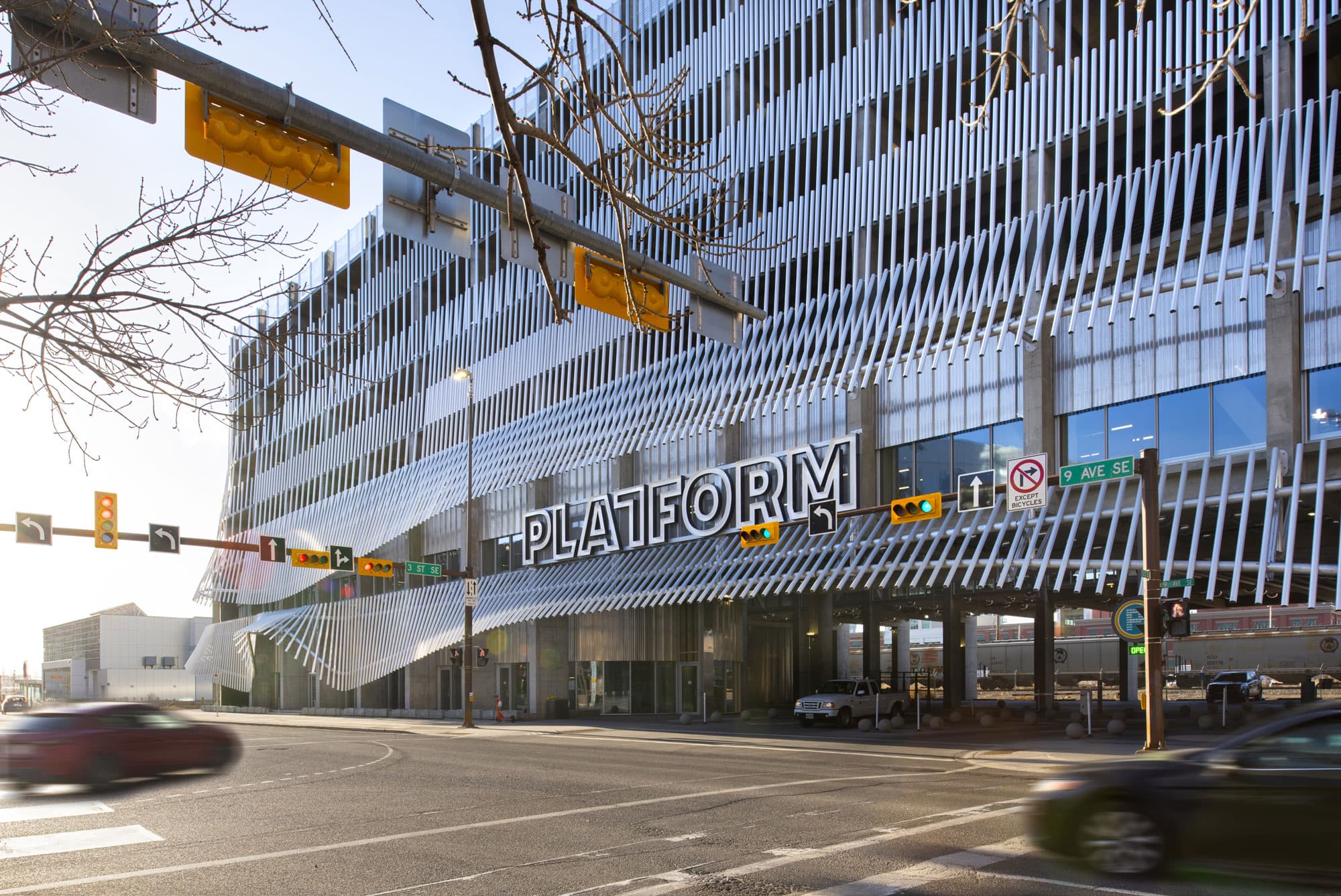 Platform Innovation Centre exterior in downtown Calgary